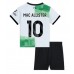 Günstige Liverpool Alexis Mac Allister #10 Babykleidung Auswärts Fussballtrikot Kinder 2023-24 Kurzarm (+ kurze hosen)